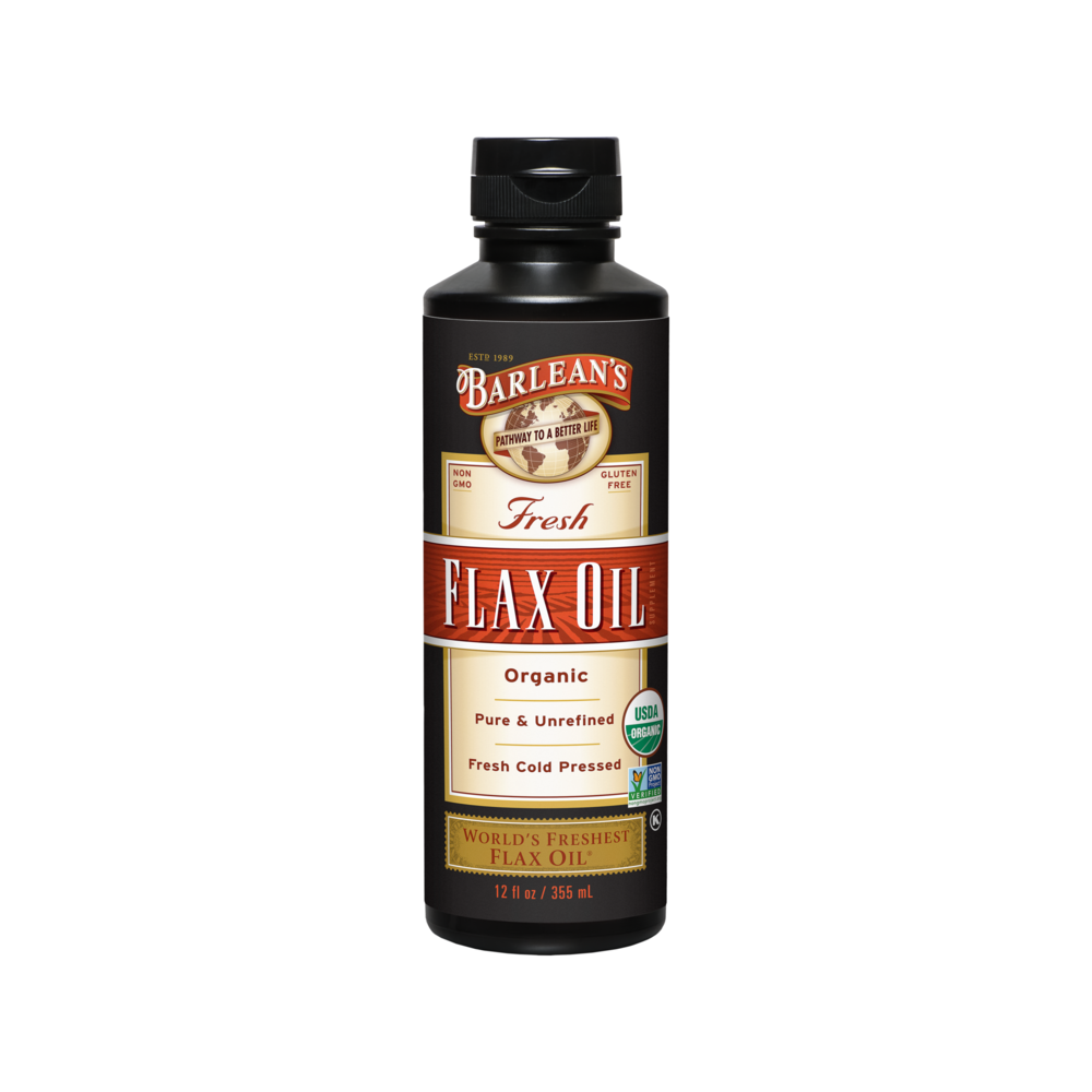 
                                
                                    Organic Fresh Flax Oil
                                
                            