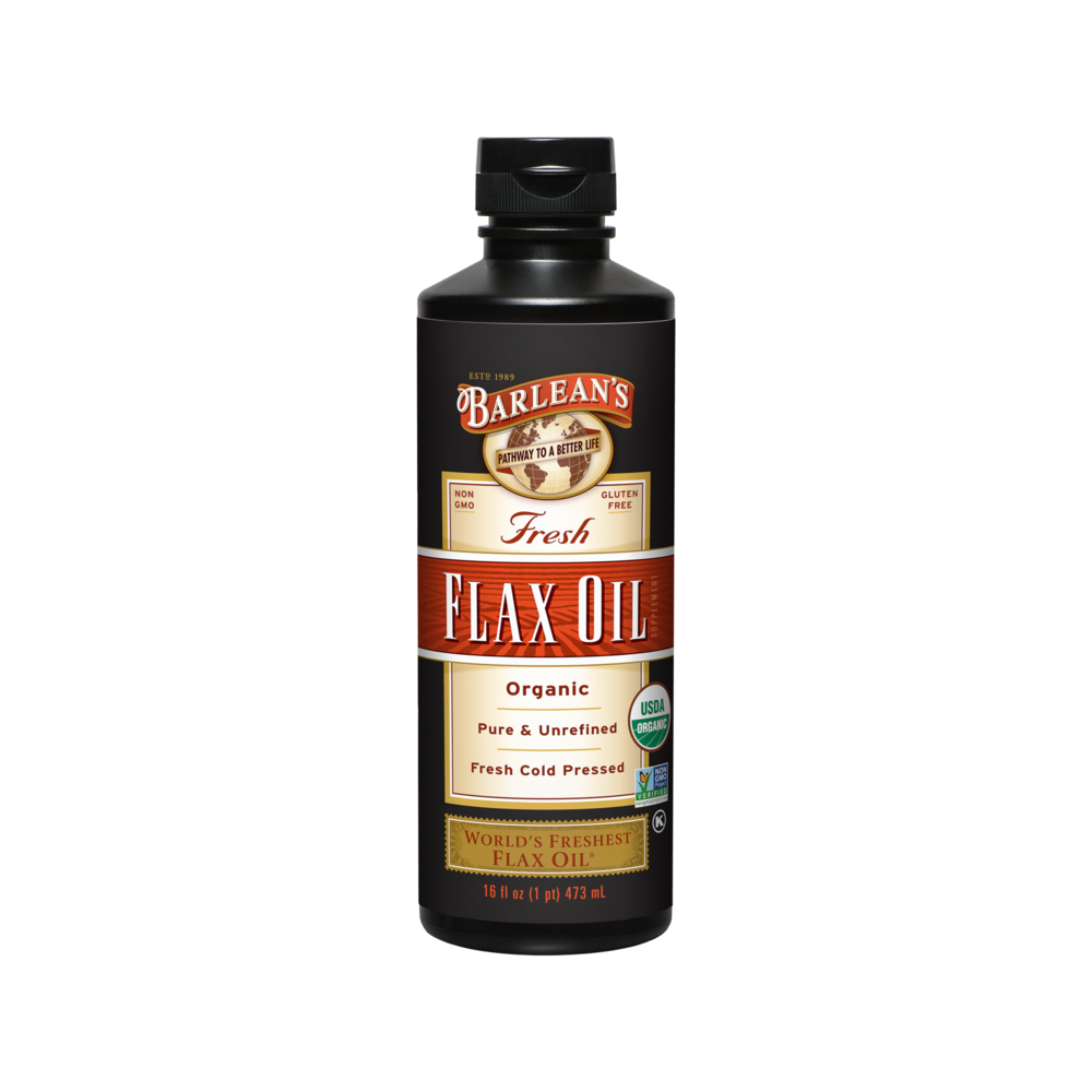 
                                
                                    Organic Fresh Flax Oil
                                
                            