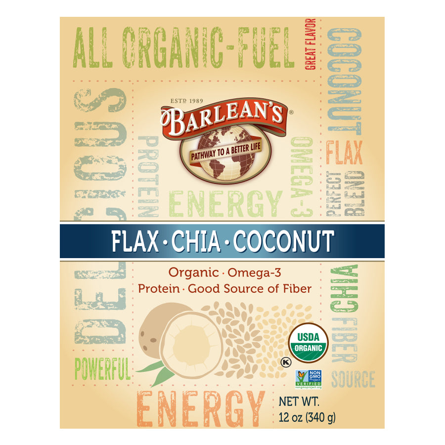 
                                
                                    Organic Flax·Chia·Coconut Seed Blend
                                
                            