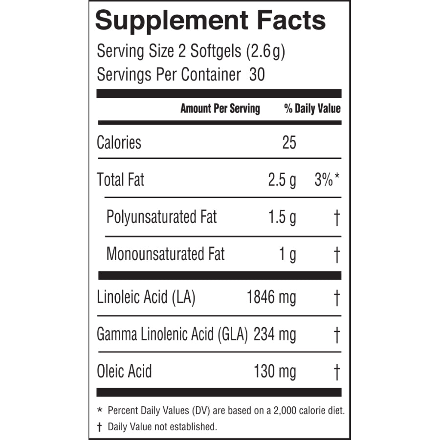 
                                
                                    Evening Primrose Oil Softgels
                                
                            