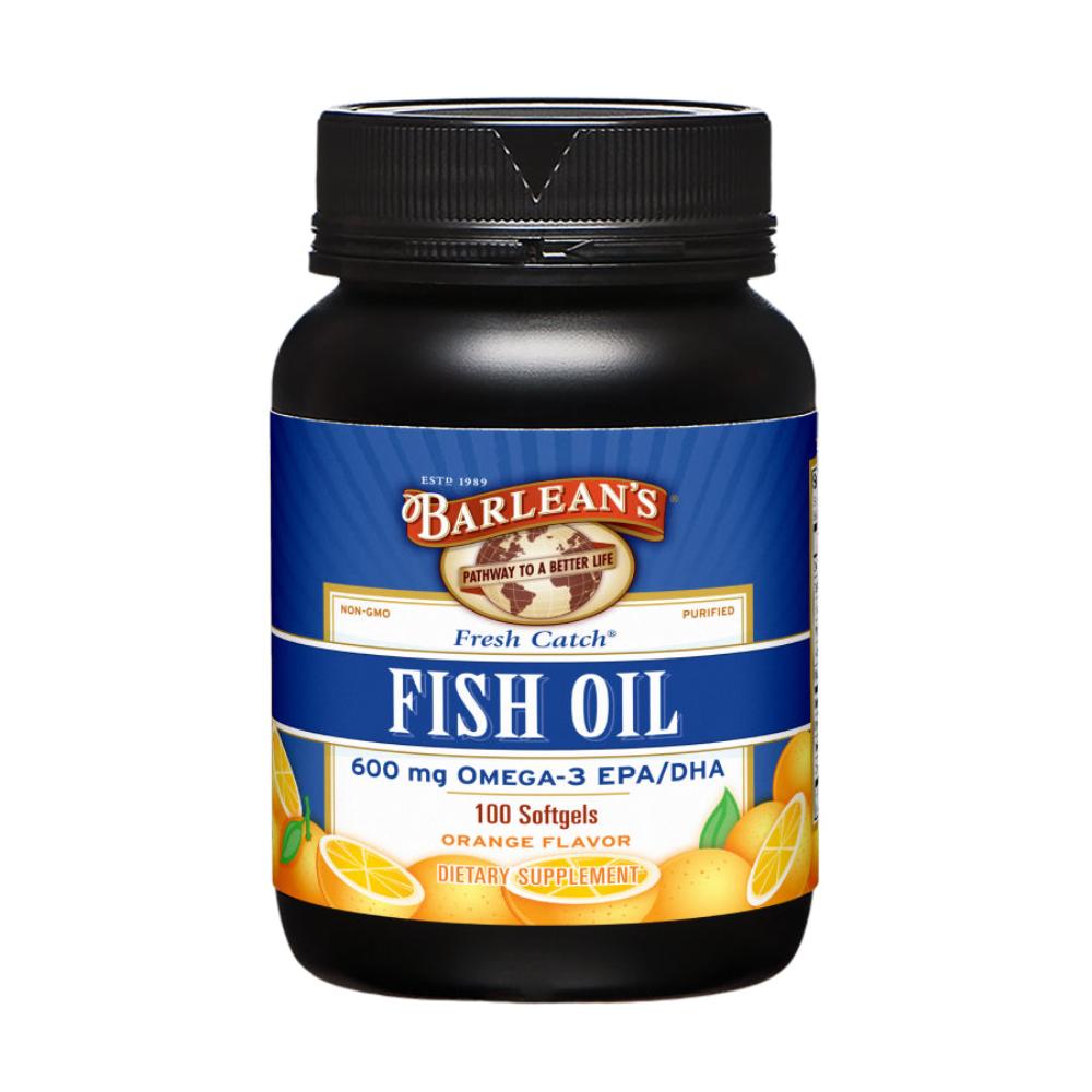 Fresh Catch® Fish Oil Softgels  - Orange Flavor