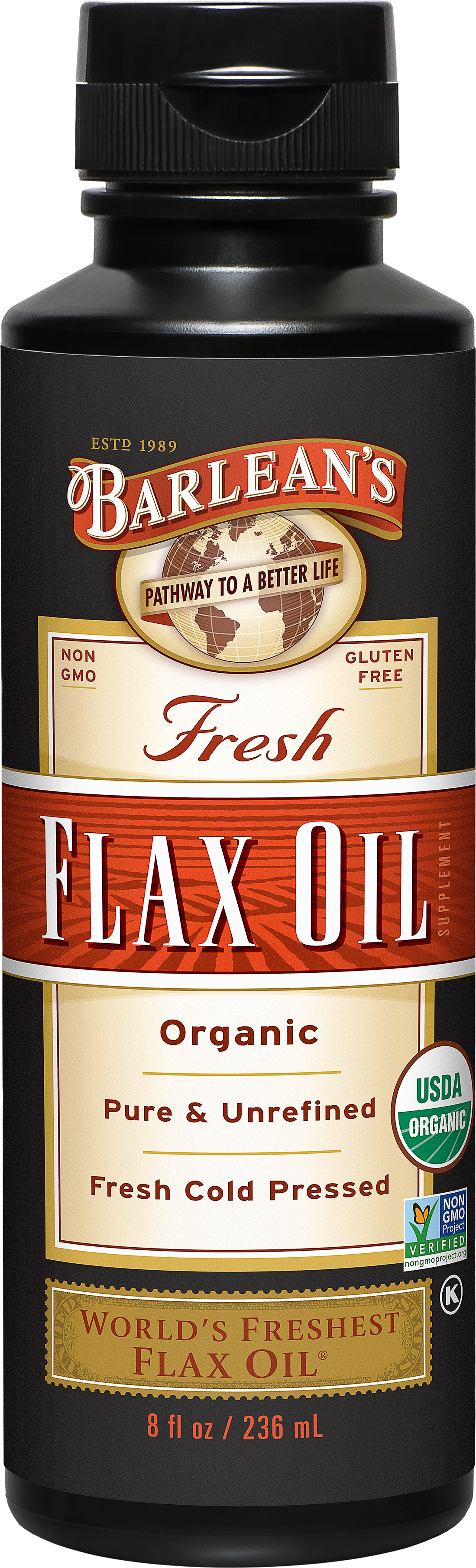 
                                
                                    Organic Fresh Flax Oil
                                
                            