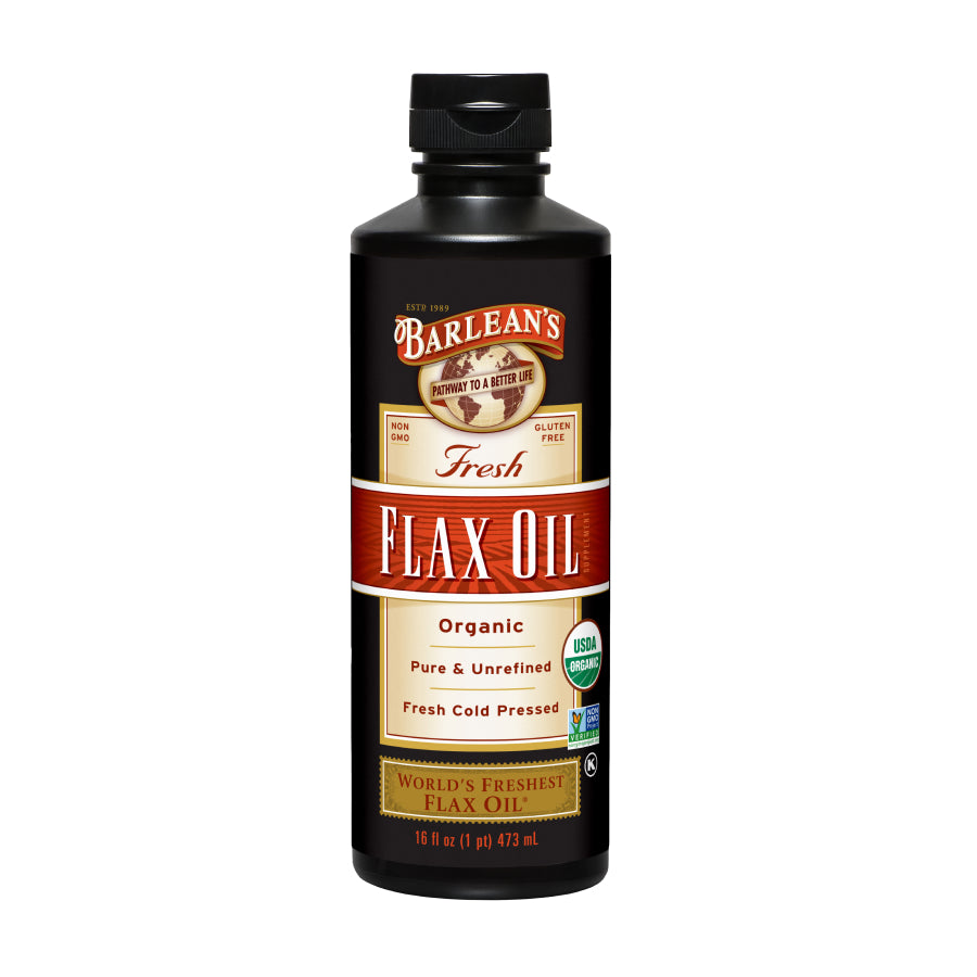 
                                
                                    Organic Fresh Flax Oil
                                
                            