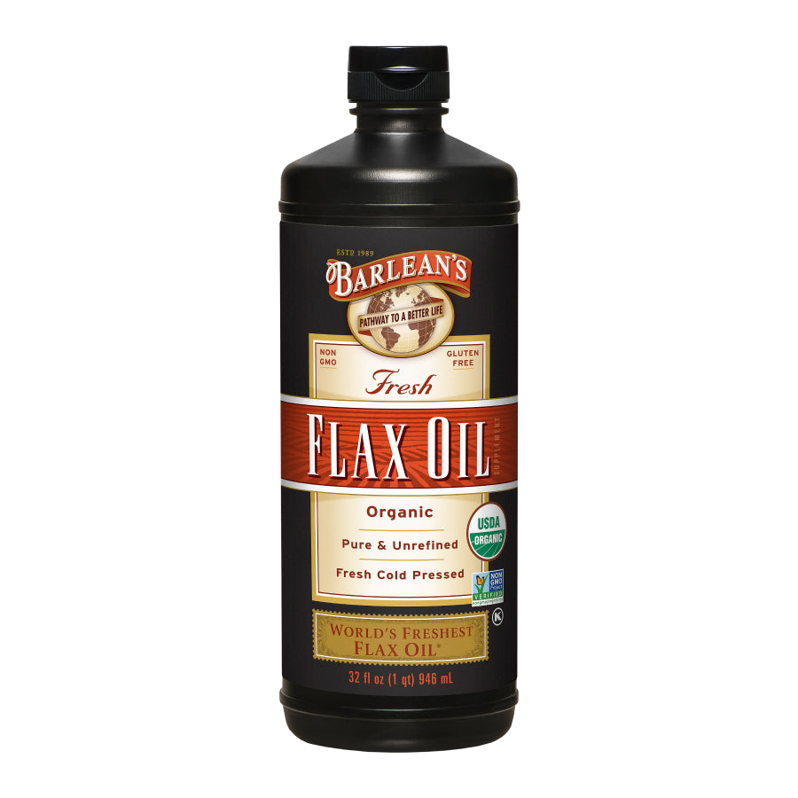 
                                
                                    Organic Fresh Flax Oil
                                
                            