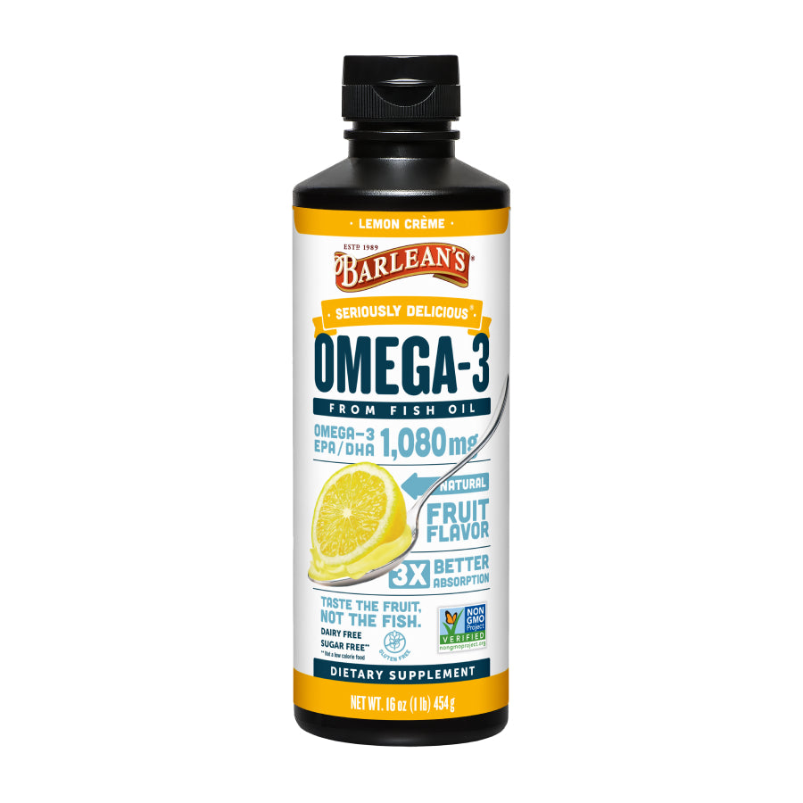 
                                
                                    Lemon Crème Fish Oil
                                
                            