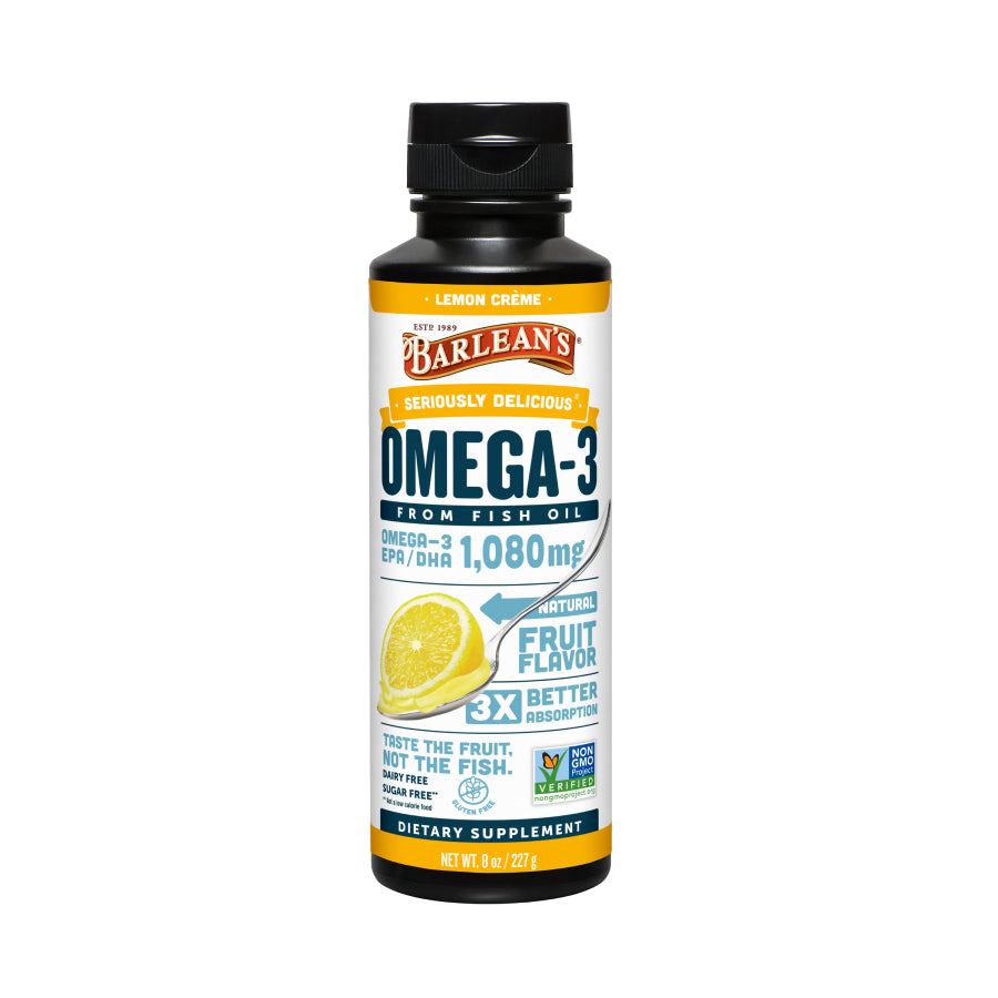 
                                
                                    Lemon Crème Fish Oil
                                
                            