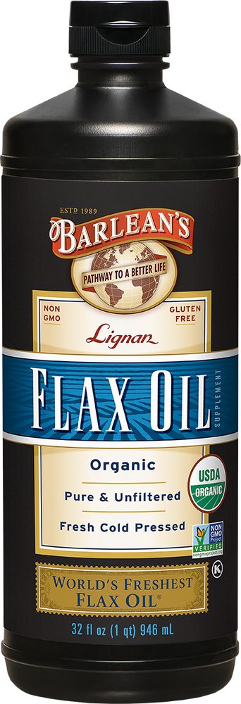 
                                
                                    Organic Lignan Flax Oil
                                
                            