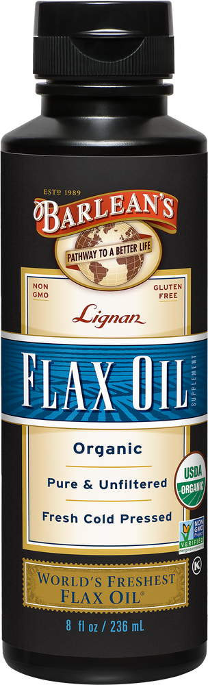 
                                
                                    Organic Lignan Flax Oil
                                
                            