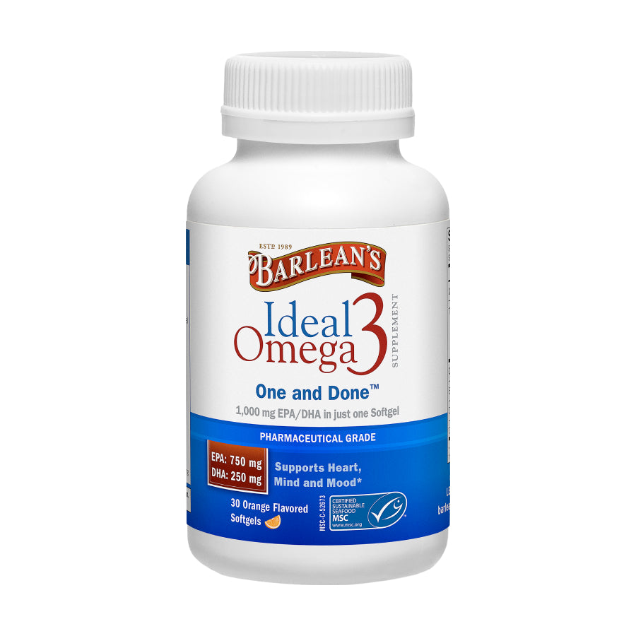 
                                
                                    Ideal Omega® 3 Softgels - Orange Flavor
                                
                            