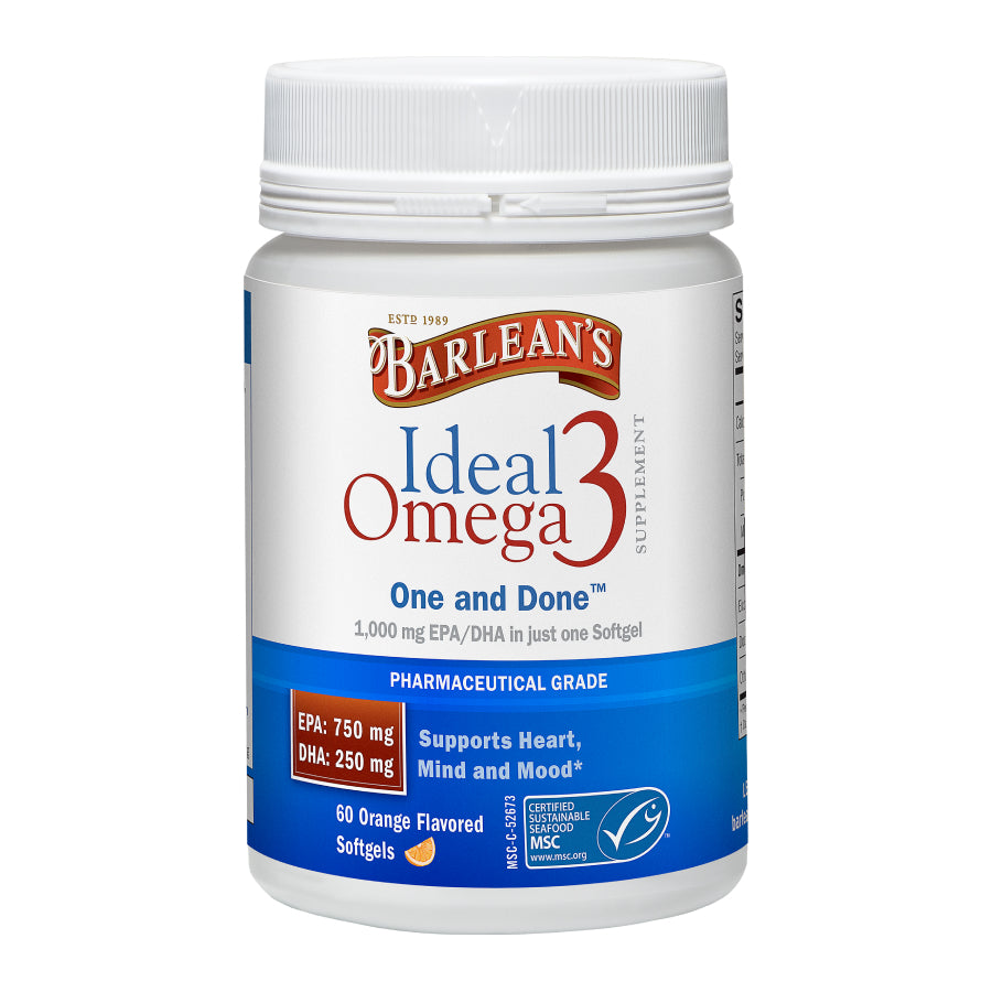 
                                
                                    Ideal Omega® 3 Softgels - Orange Flavor
                                
                            