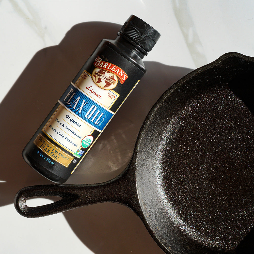 Why you should start using flaxseed oil to season your cast iron