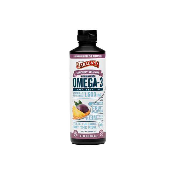 Omega-3 Supplements  Seriously Delicious Omega-3 Sources – Barlean's  Organic Oils, LLC